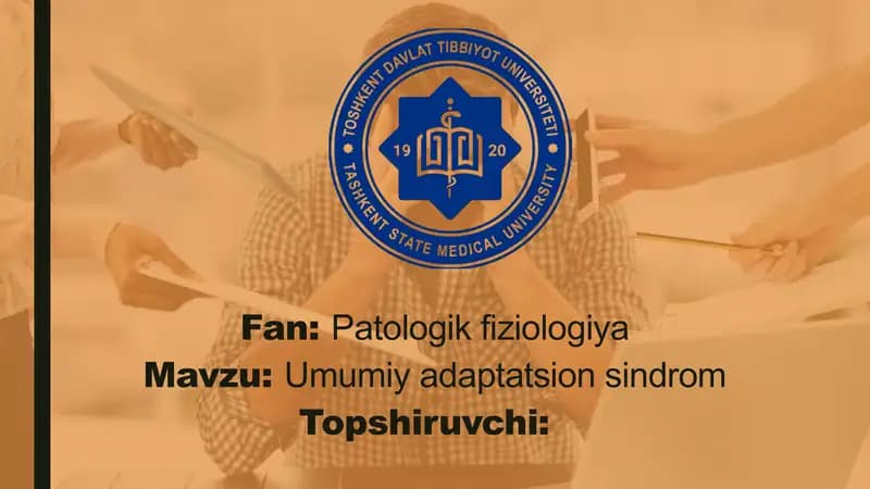 Umumiy adaptatsion sindrom