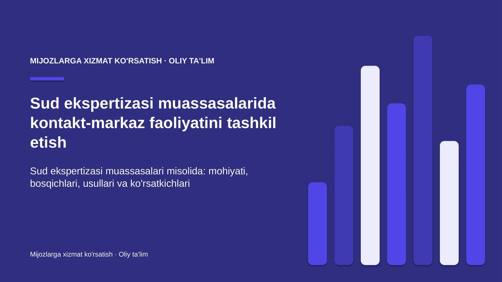sud ekspertizasi muassasalarida kontakt markaz faoliyatini tashkil etish 6959