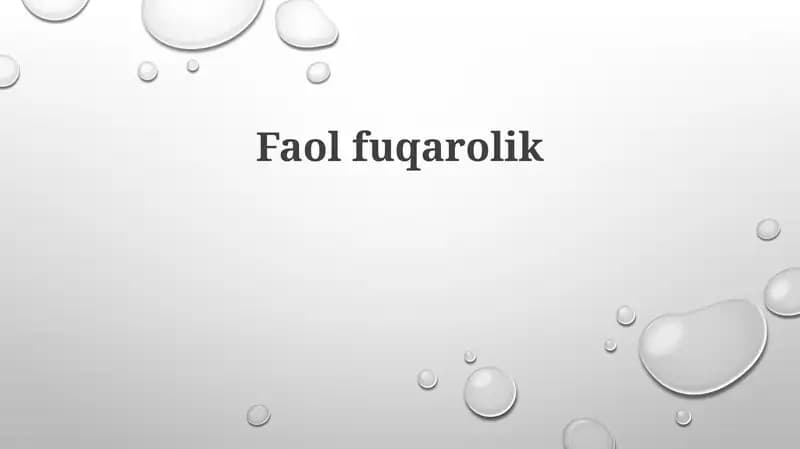 Faol fuqarolik
