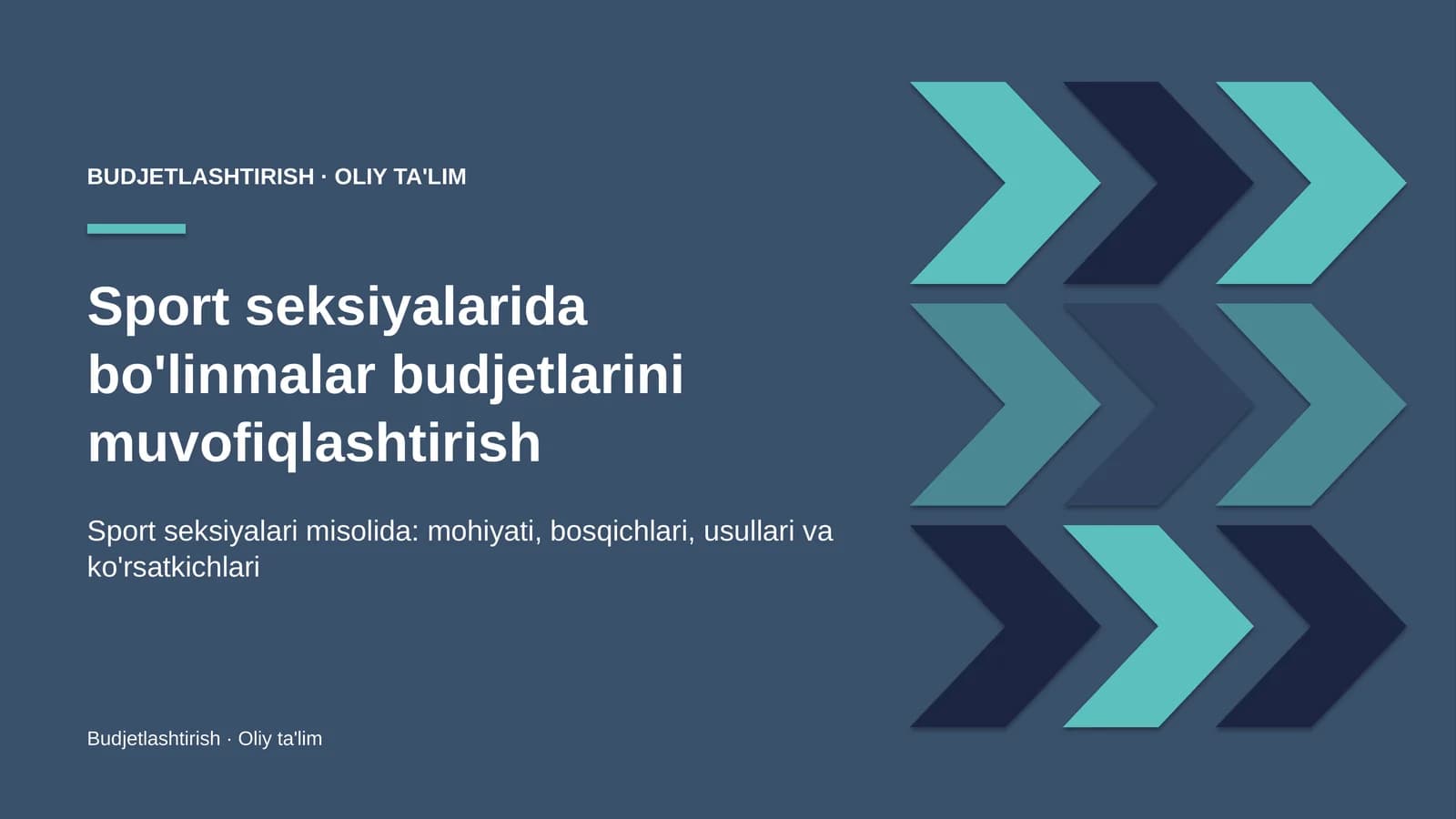 sport seksiyalarida bo'linmalar budjetlarini muvofiqlashtirish 9053
