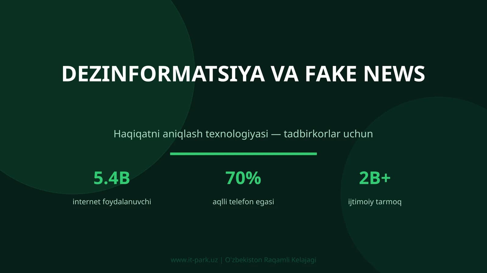 Haqiqatni aniqlash texnologiyasi