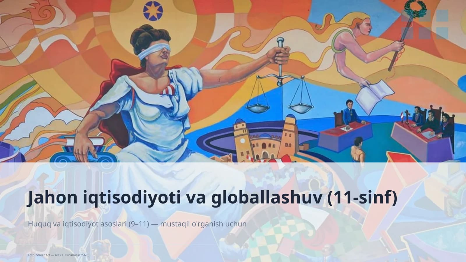 Jahon iqtisodiyoti va globallashuv (11-sinf)