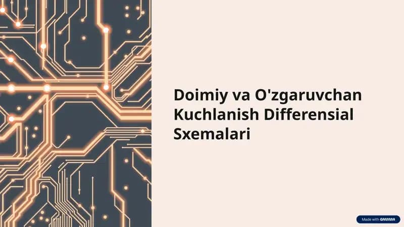 Doimiy va oʻzgaruvchan kuchlanish