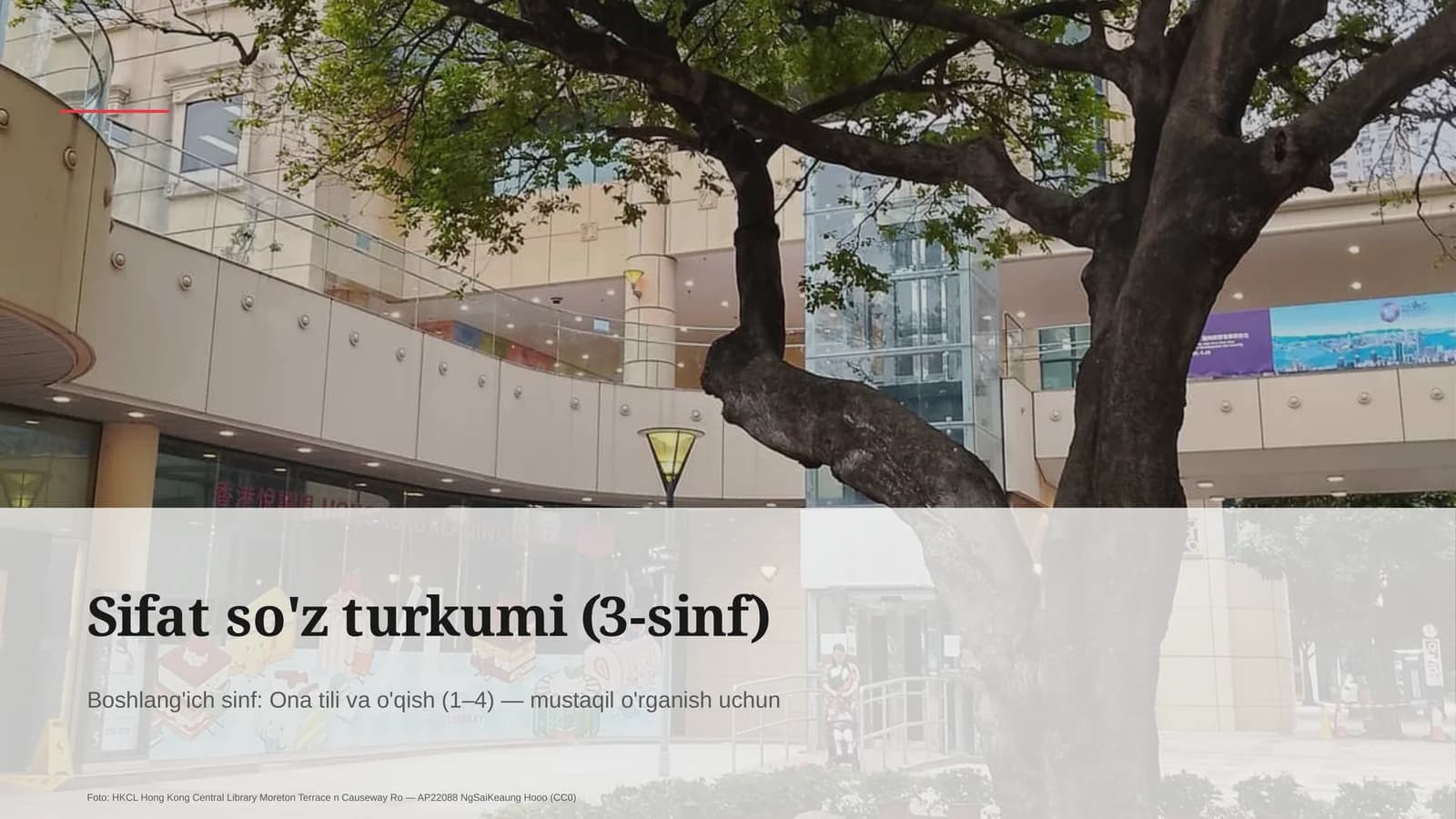 Sifat so'z turkumi (3-sinf)