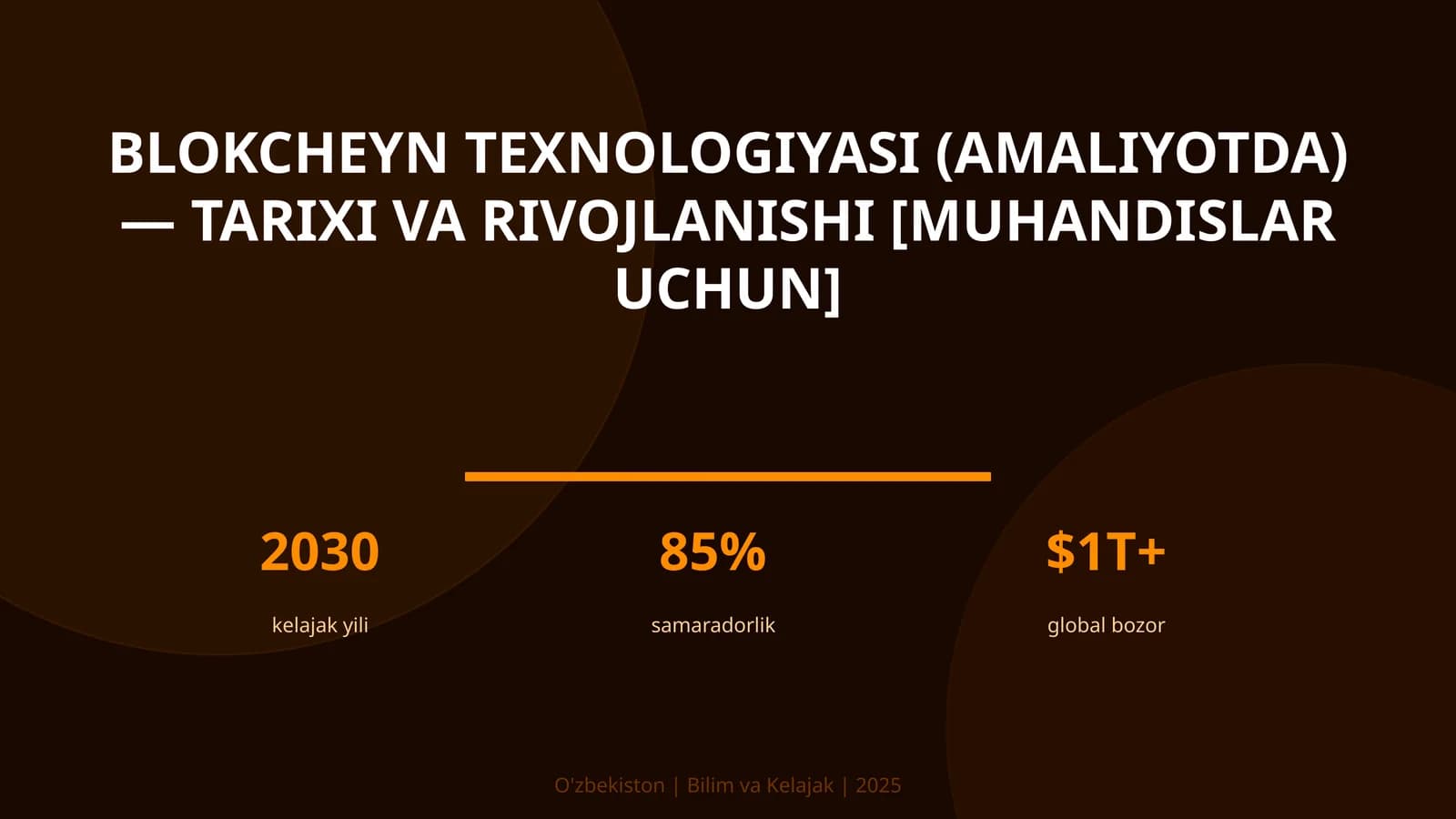 Blokcheyn texnologiyasi (amaliyotda) — tarixi va rivojlanishi [muhandislar uchun]