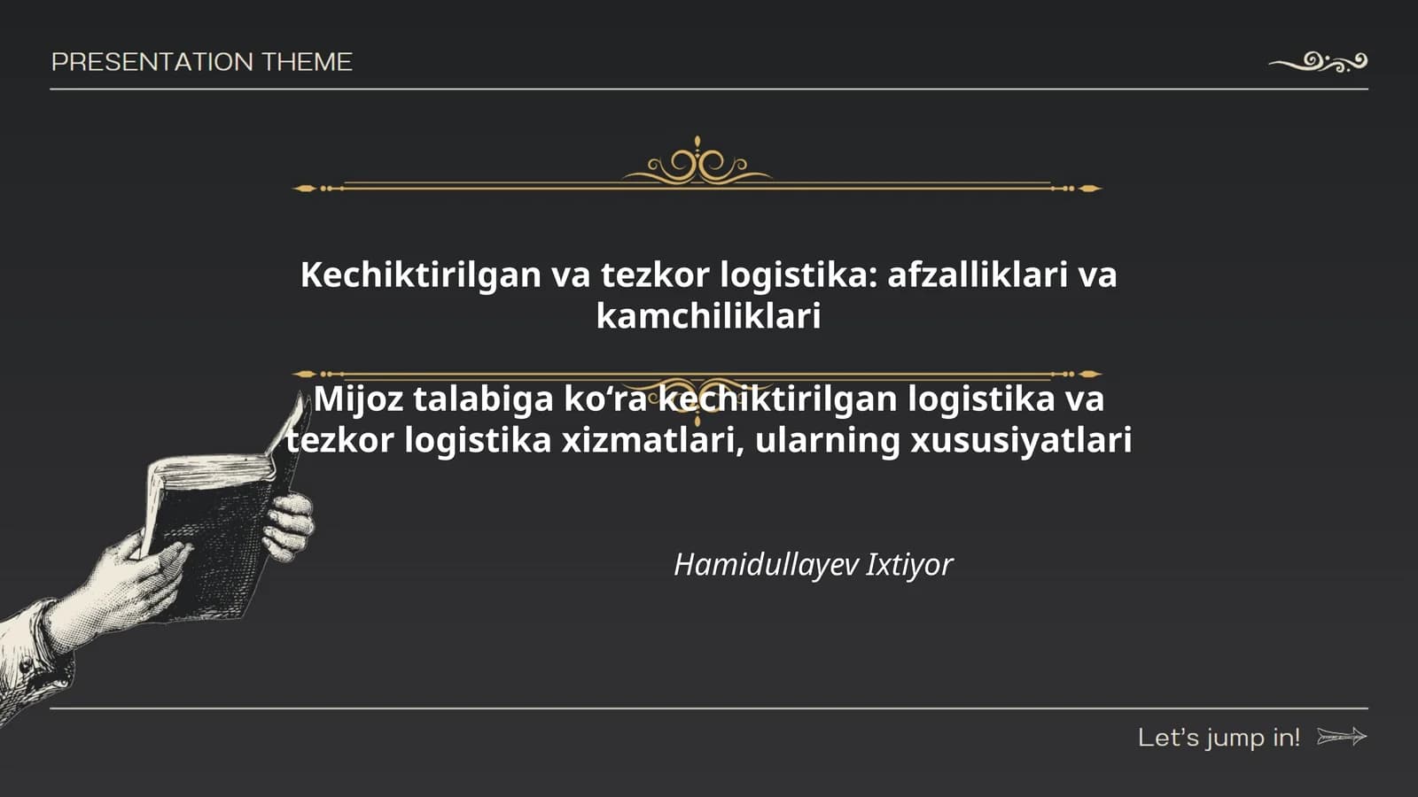 Kechiktirilgan va tezkor logistika: afzalliklari va kamchiliklari