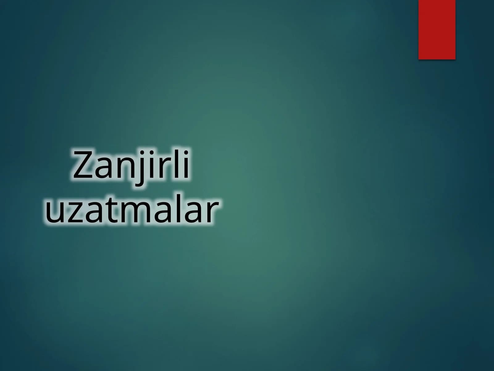 Zanjirliuzatmalar