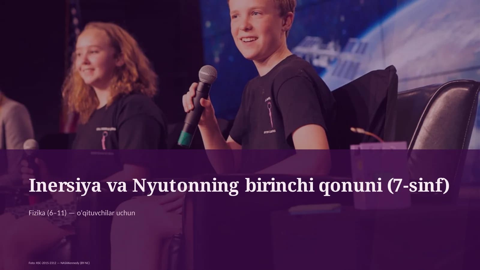 Inersiya va Nyutonning birinchi qonuni (7-sinf)
