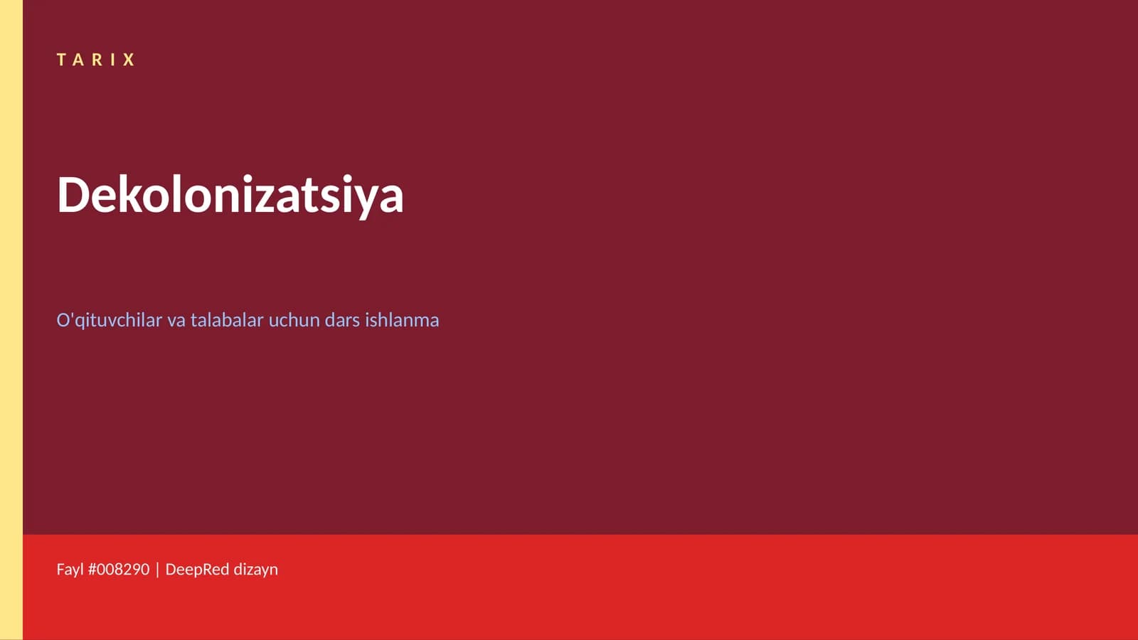 Dekolonizatsiya