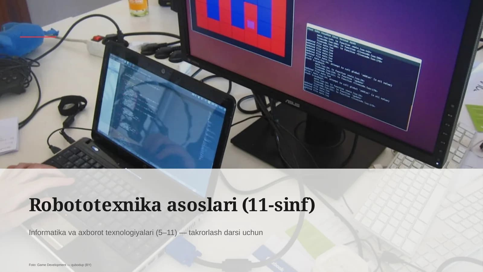 Robototexnika asoslari (11-sinf)