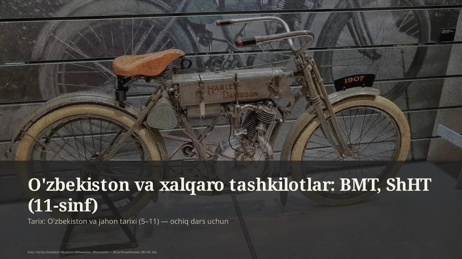 O'zbekiston va jahon tarixi (5–11)