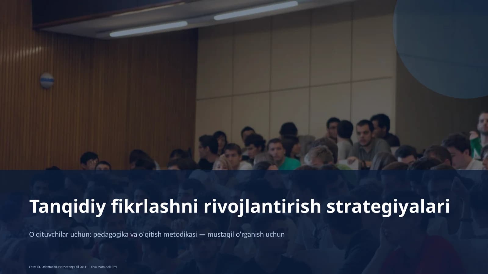 Tanqidiy fikrlashni rivojlantirish strategiyalari