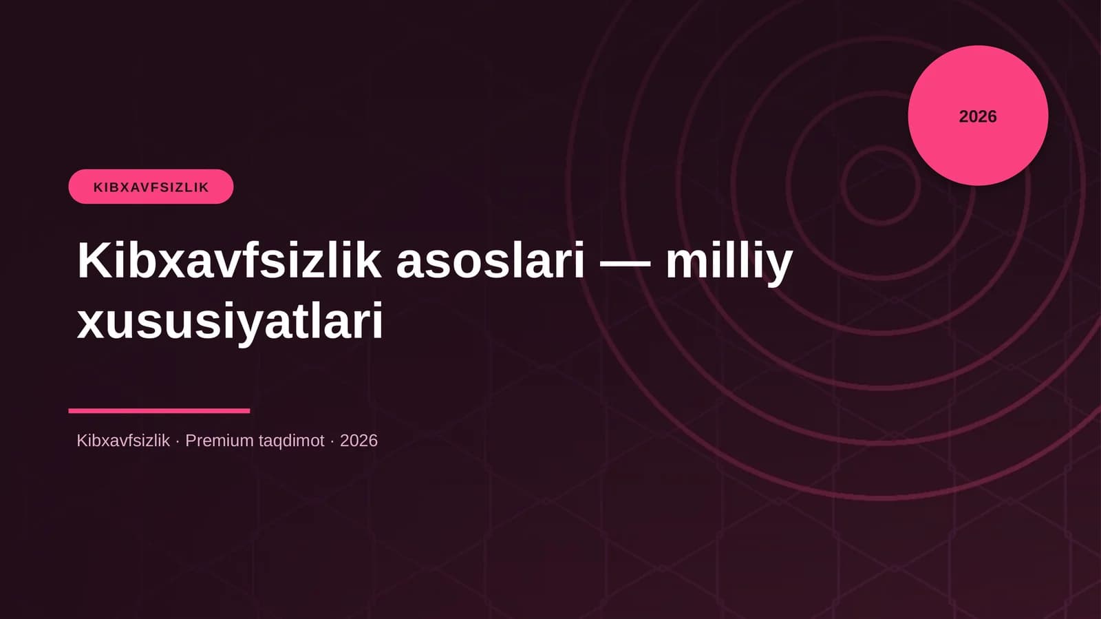 Kibxavfsizlik