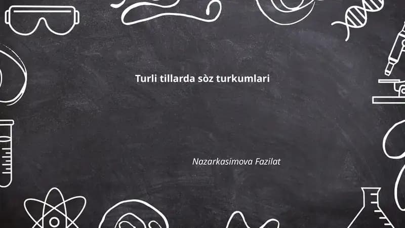 Ism (noun) tizimlari turli tillarda