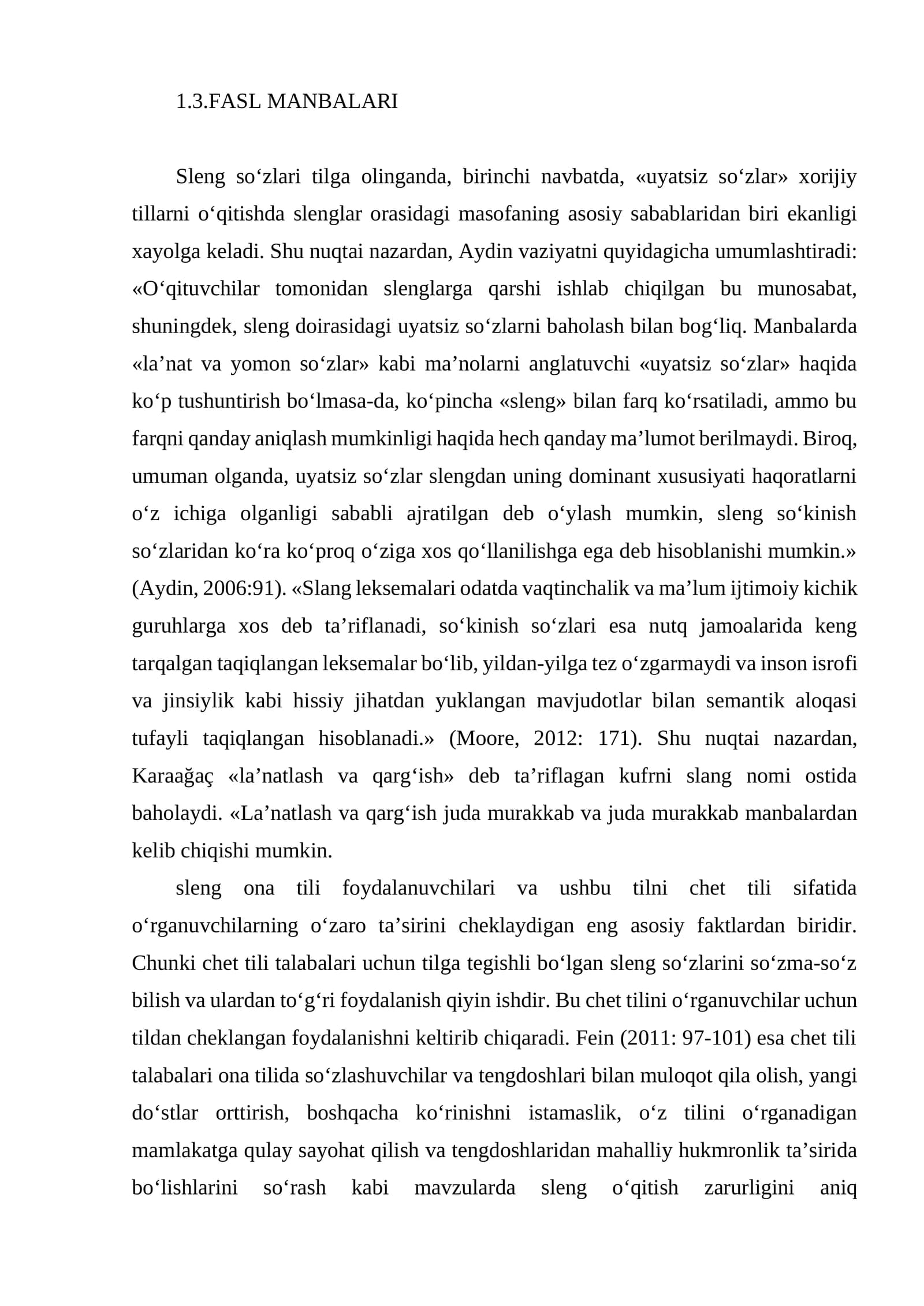 1.3.FASL MANBALARI