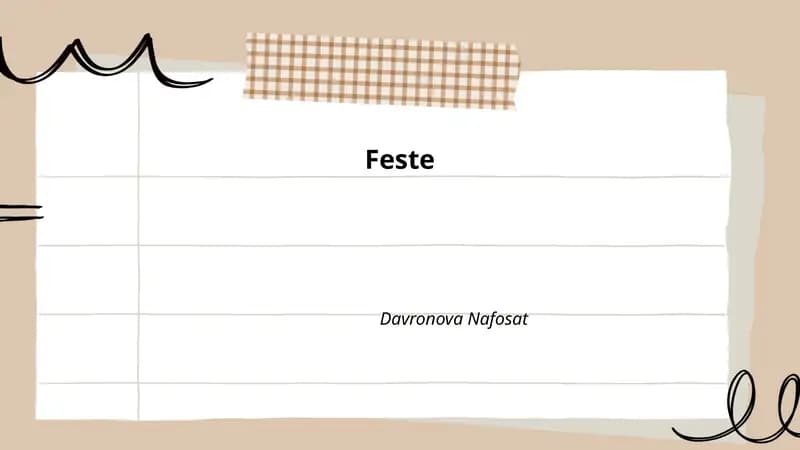 Feste