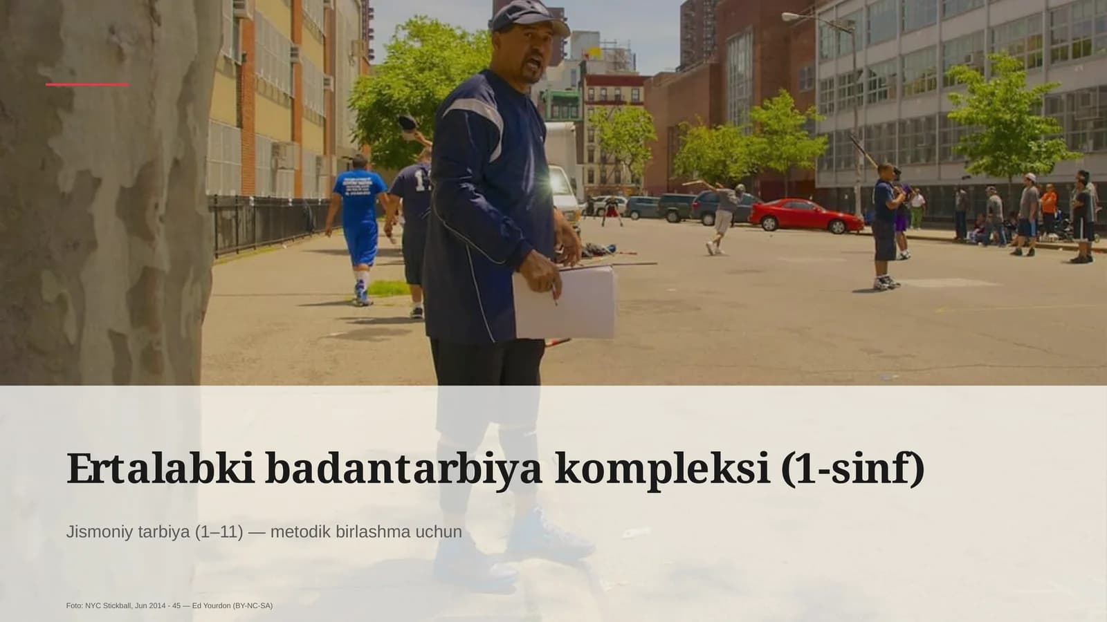 Ertalabki badantarbiya kompleksi (1-sinf)
