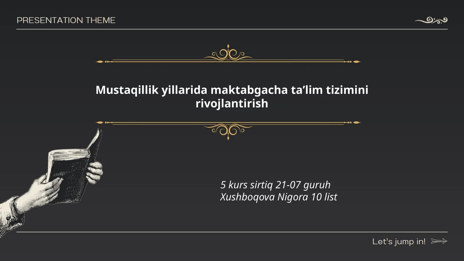 Mustaqillik yillarida maktabgacha taʼlim tizimini rivojlantirish
