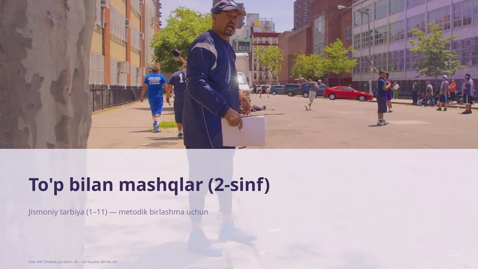 To'p bilan mashqlar (2-sinf)