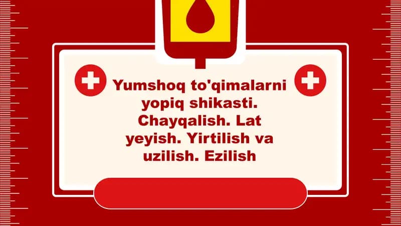 chayqalish va uning ta'siri to'qimalarga