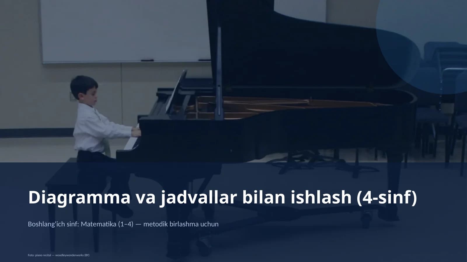 Diagramma va jadvallar bilan ishlash (4-sinf)