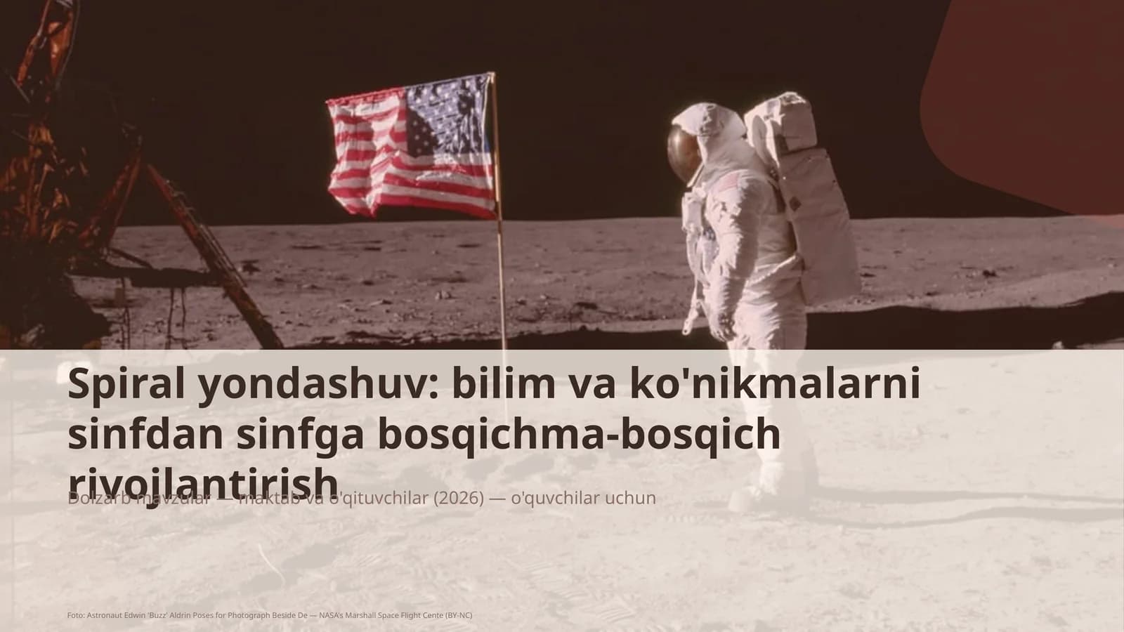 Spiral yondashuv: bilim va ko'nikmalarni sinfdan sinfga bosqichma-bosqich rivojlantirish