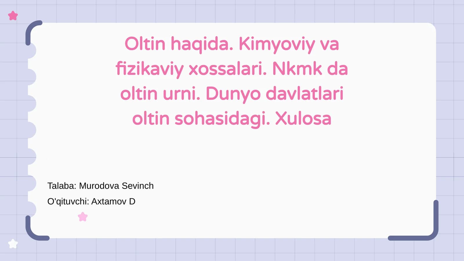 Oltin: Umumiy Tushuncha