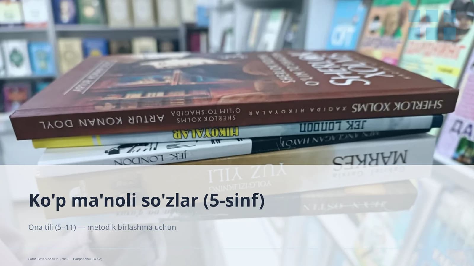 Ko'p ma'noli so'zlar (5-sinf)