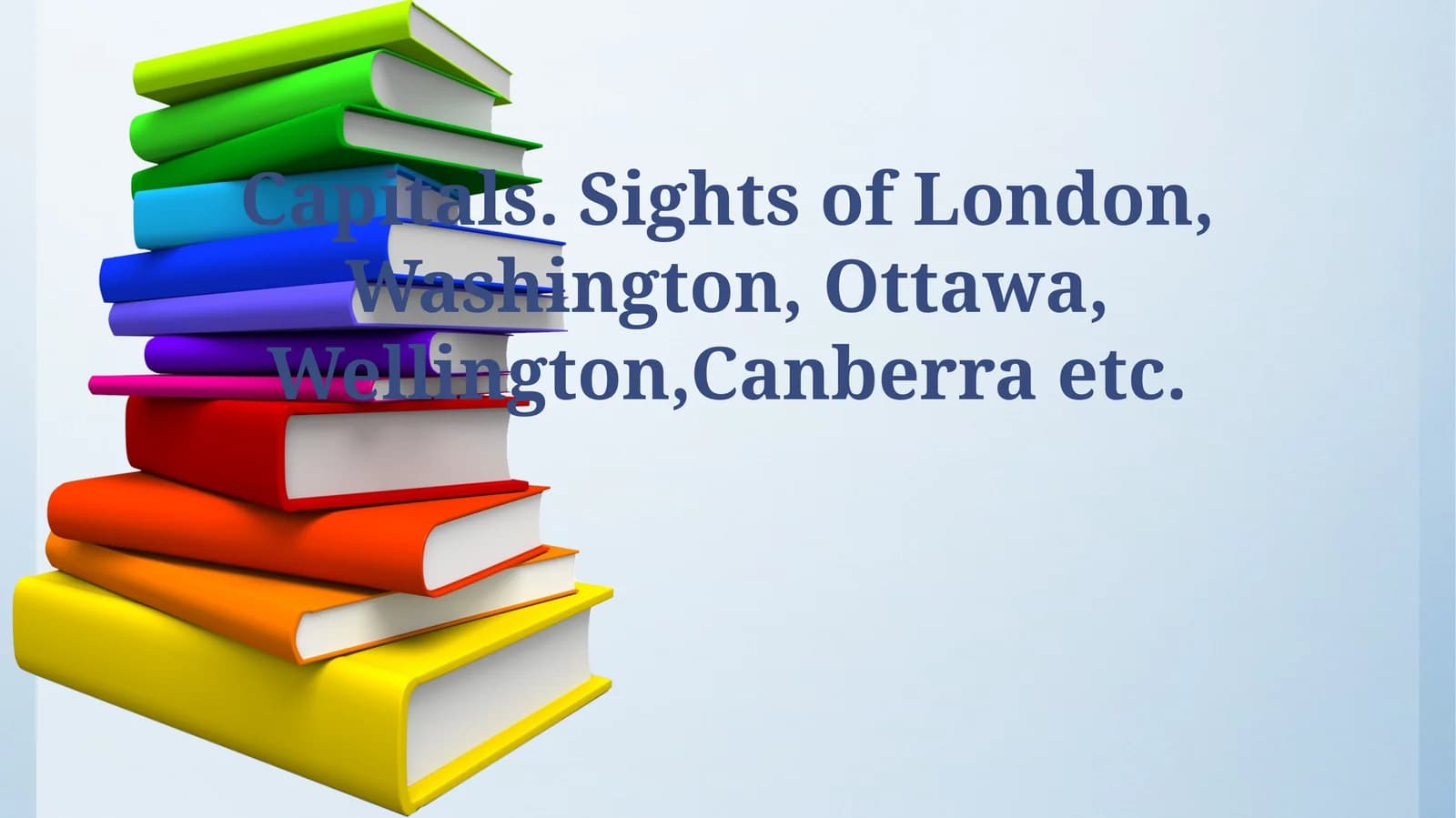 Global Capitals: A Comparative Overview