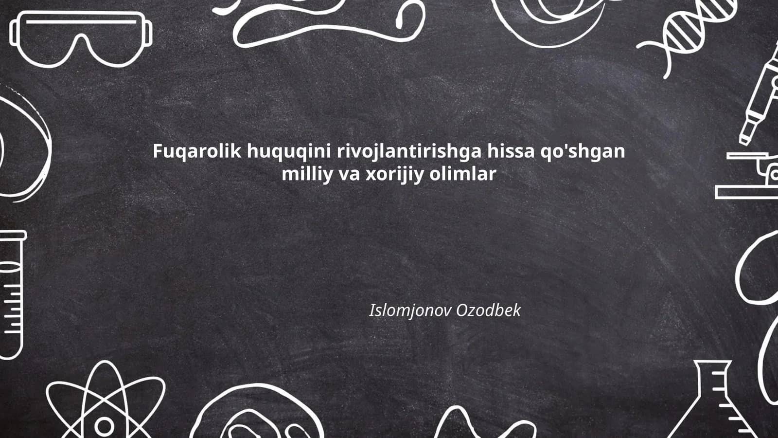 Vorislik huquqiy tizimini rivojlantirgan olimlar
