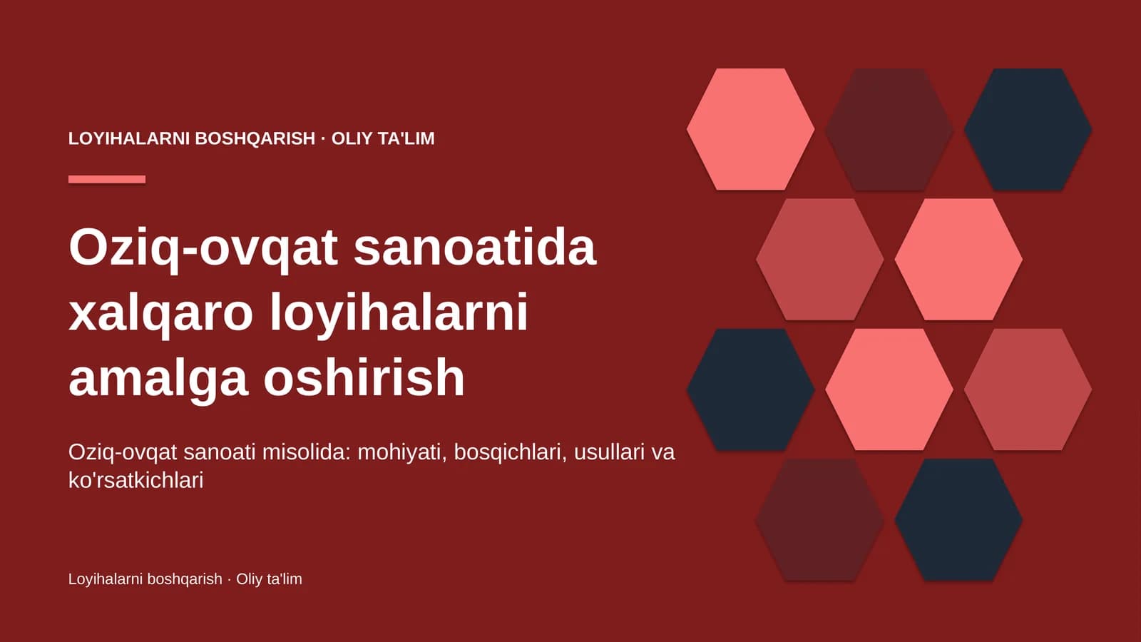 oziq ovqat sanoatida xalqaro loyihalarni amalga oshirish 4913