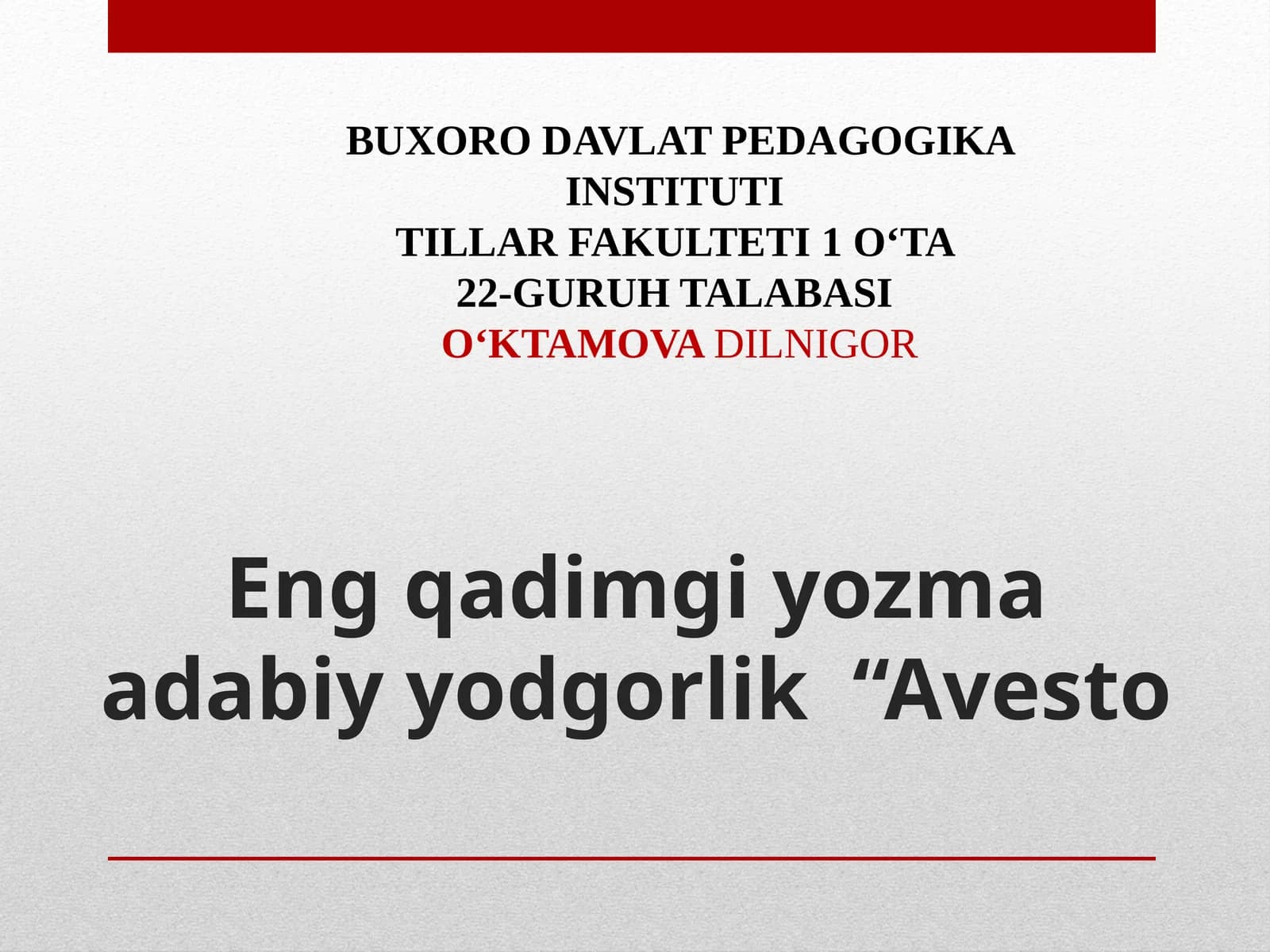 Avesto