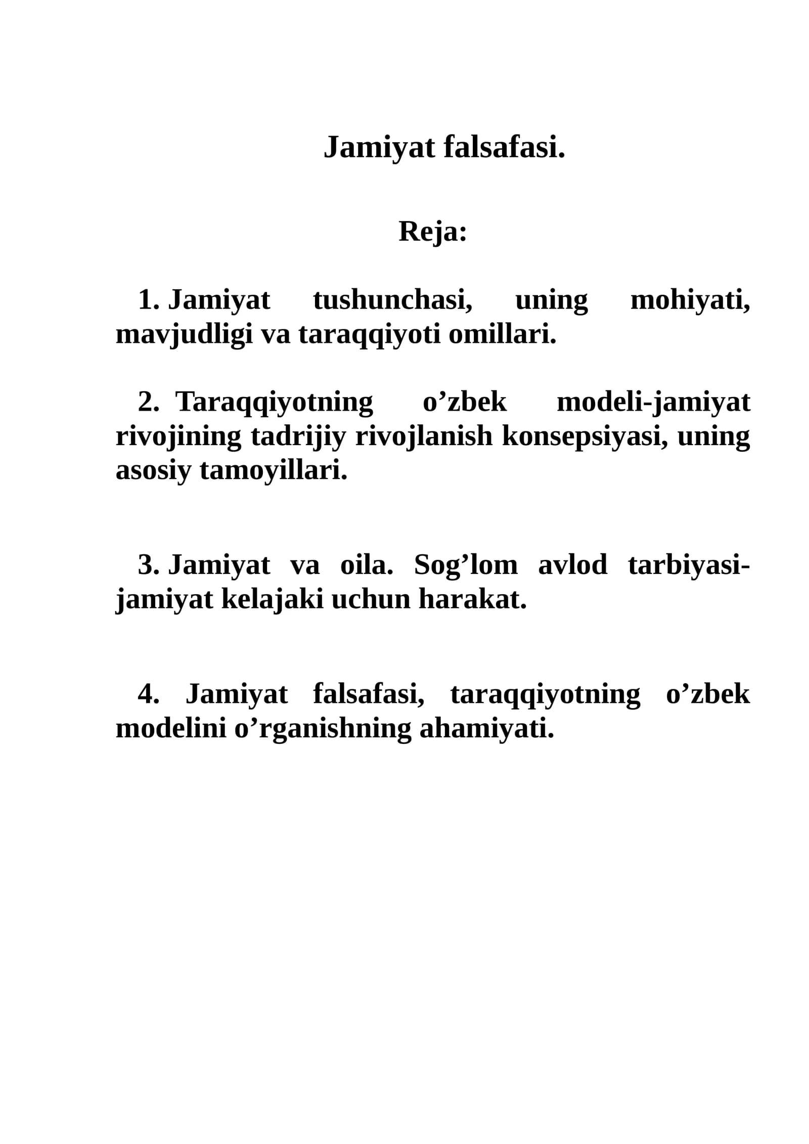 Jamiyat falsafasi