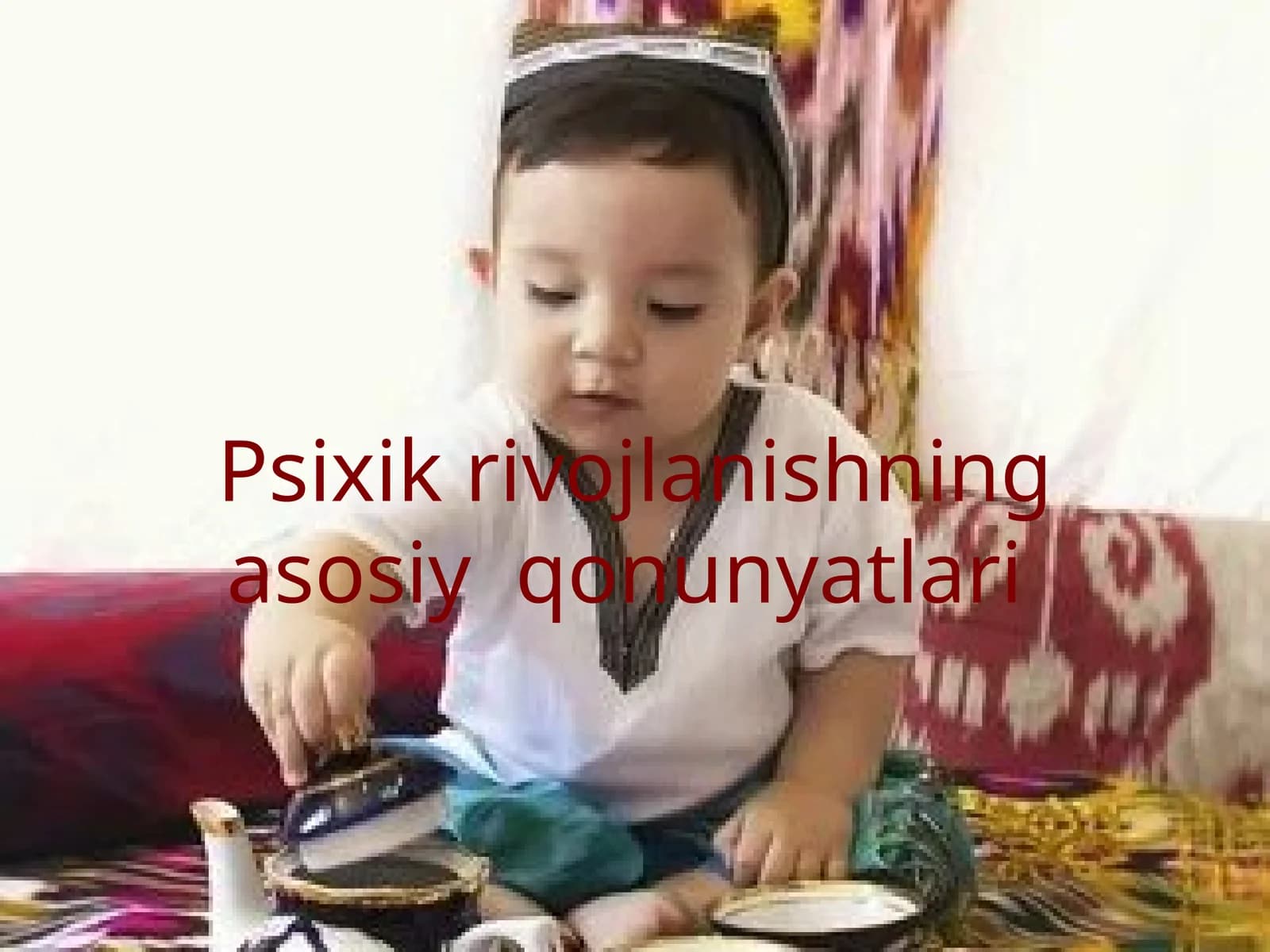 Psixikrivojlanishningasosiyqonunyatlari
