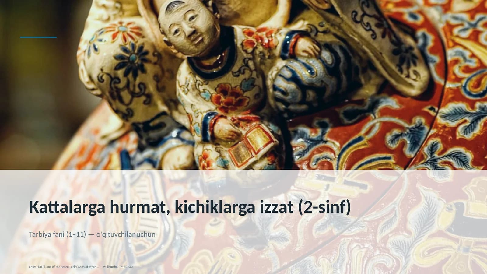 Kattalarga hurmat, kichiklarga izzat (2-sinf)