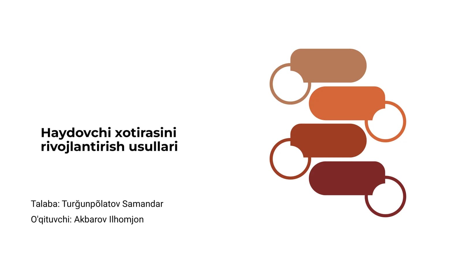 Haydovchi xotirasini rivojlantirish usullari