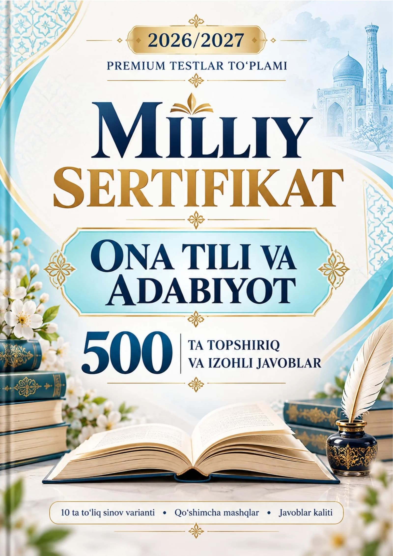 MILLIY SERTIFIKAT ONA TILI va ADABIYOT 500 ta TOPSHIRIQ 2026-2027 .docx