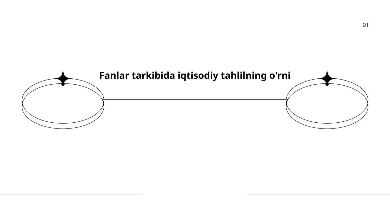 Fanlar tarkibida iqtisodiy tahlilning o'rni