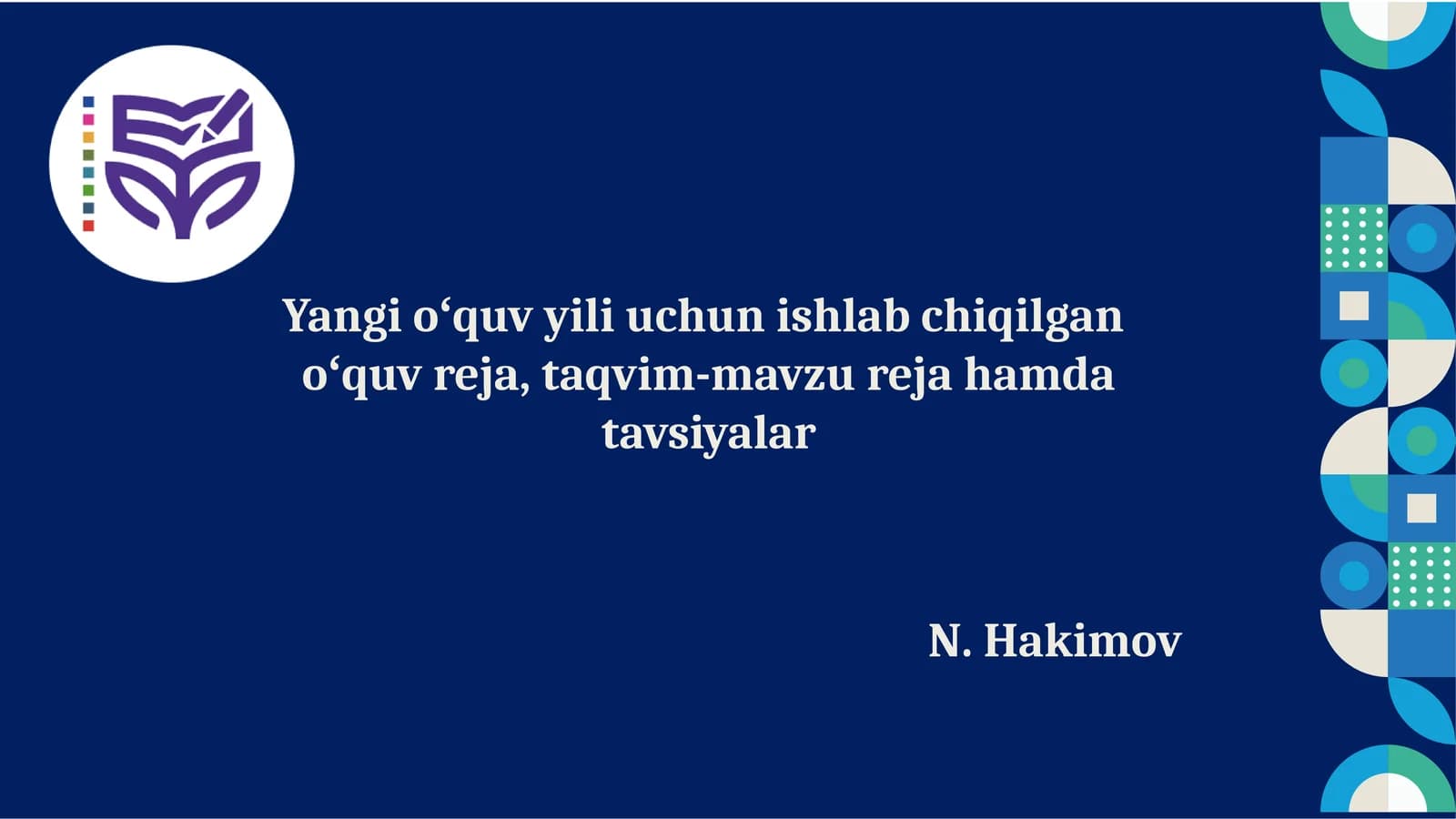 Normativ-huquqiy asoslar