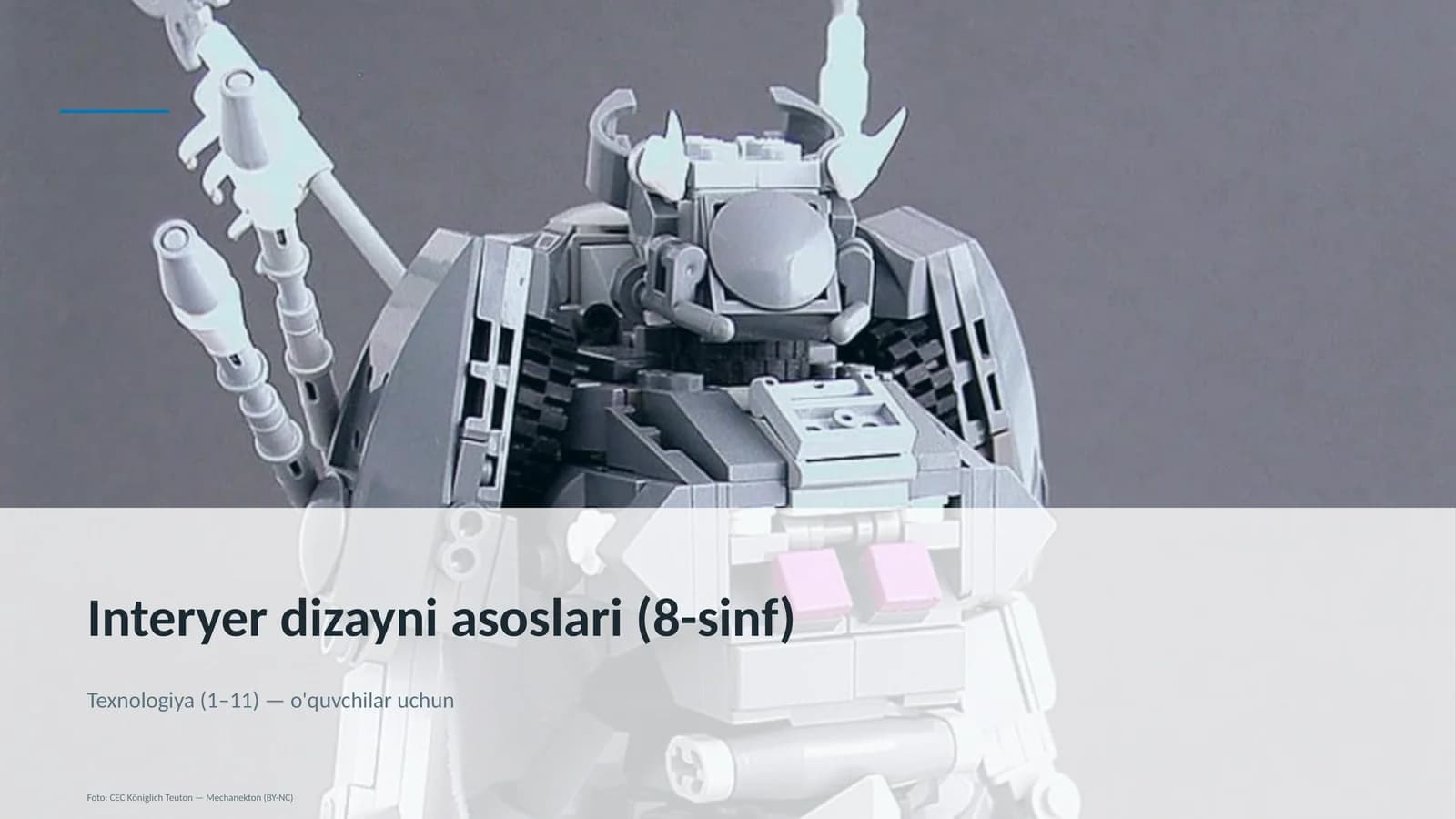 Interyer dizayni asoslari (8-sinf)