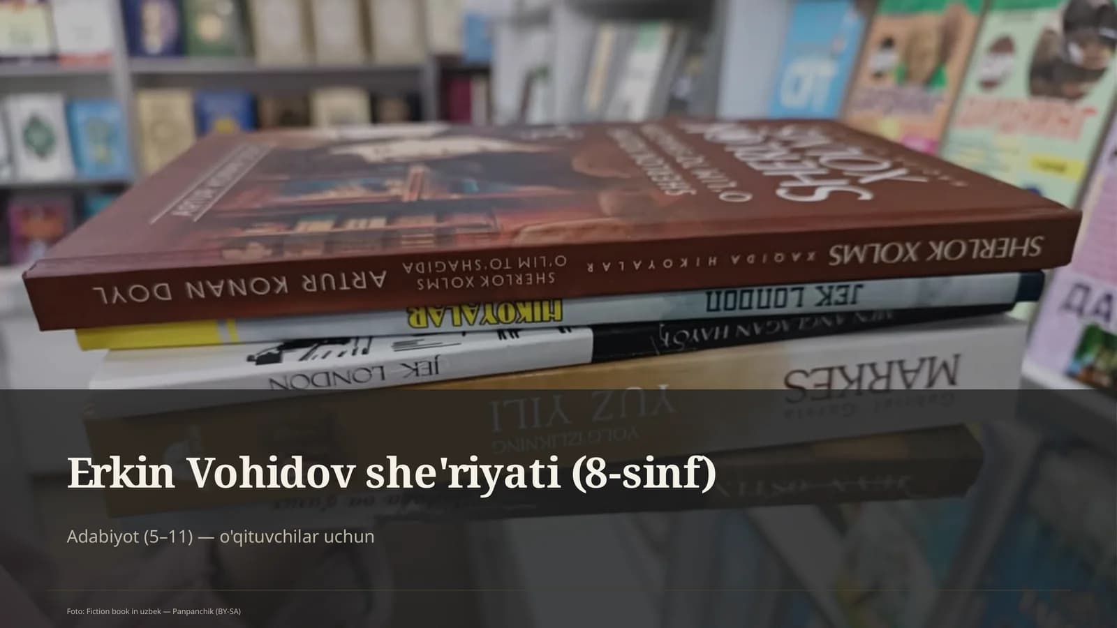 Erkin Vohidov she'riyati (8-sinf)