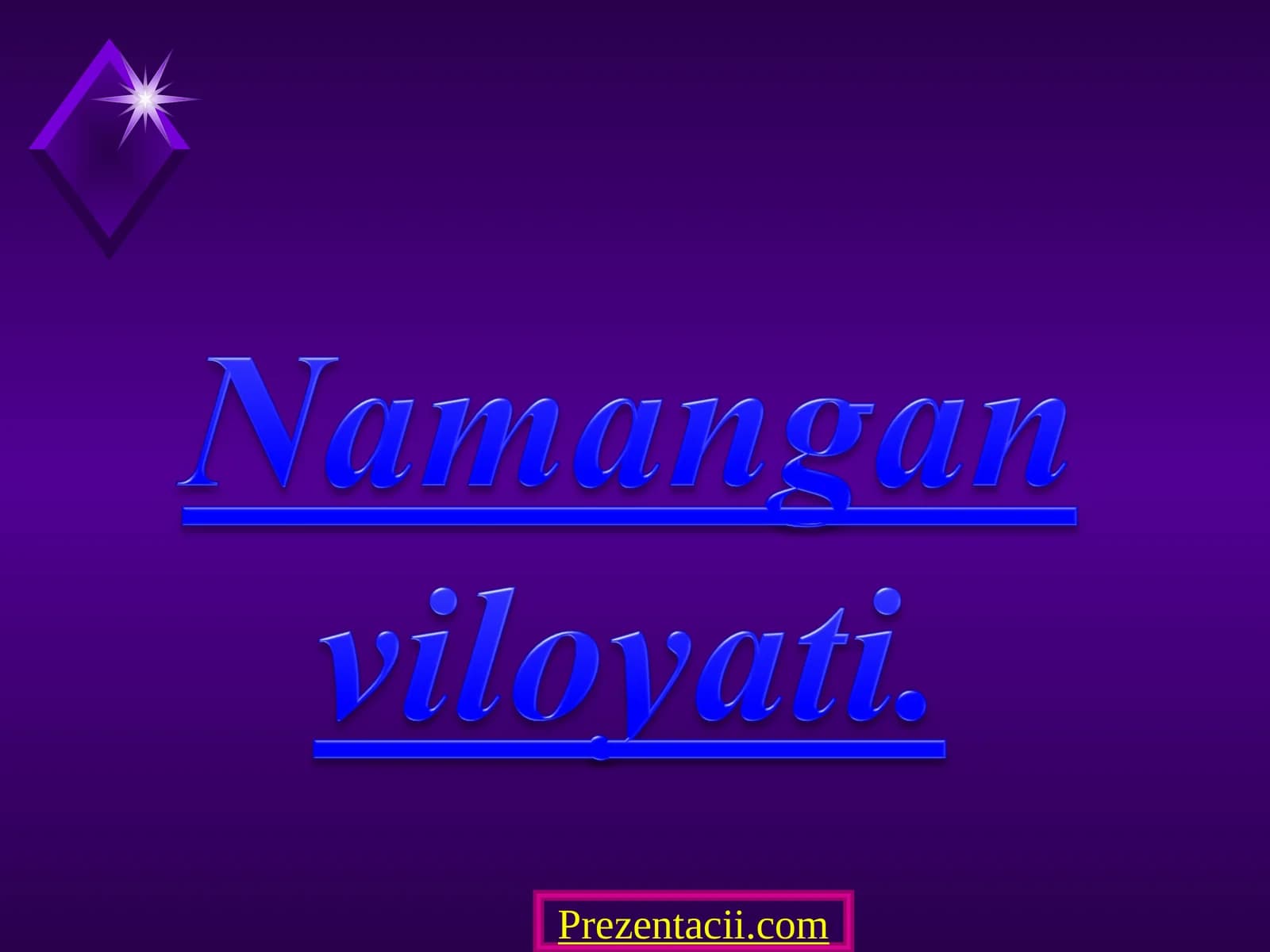 Namangan viloyatining tarixi