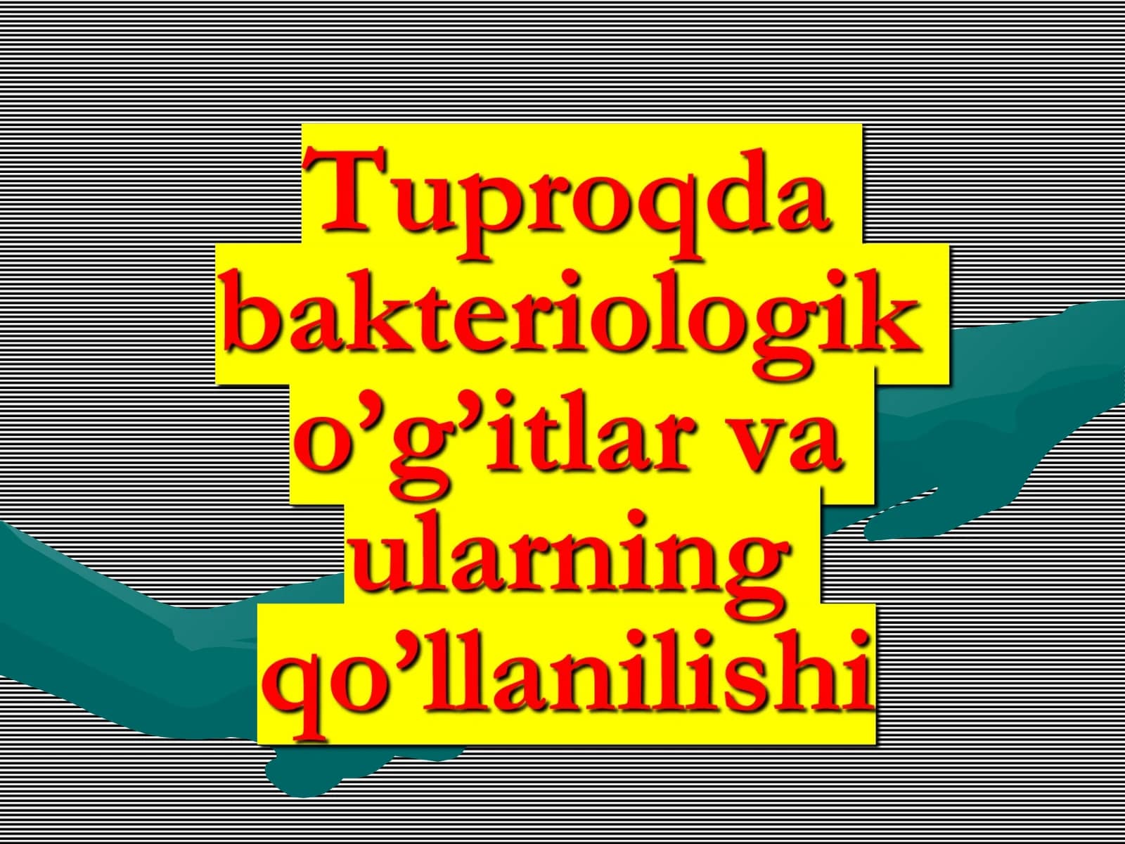 Tuproq Mikrobiologiyasi