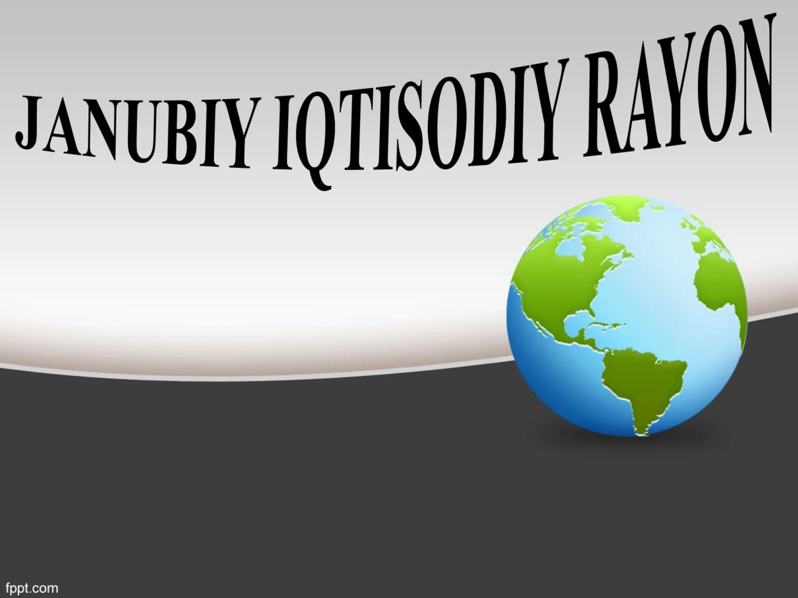 JANUBIY IQTISODIY RAYON