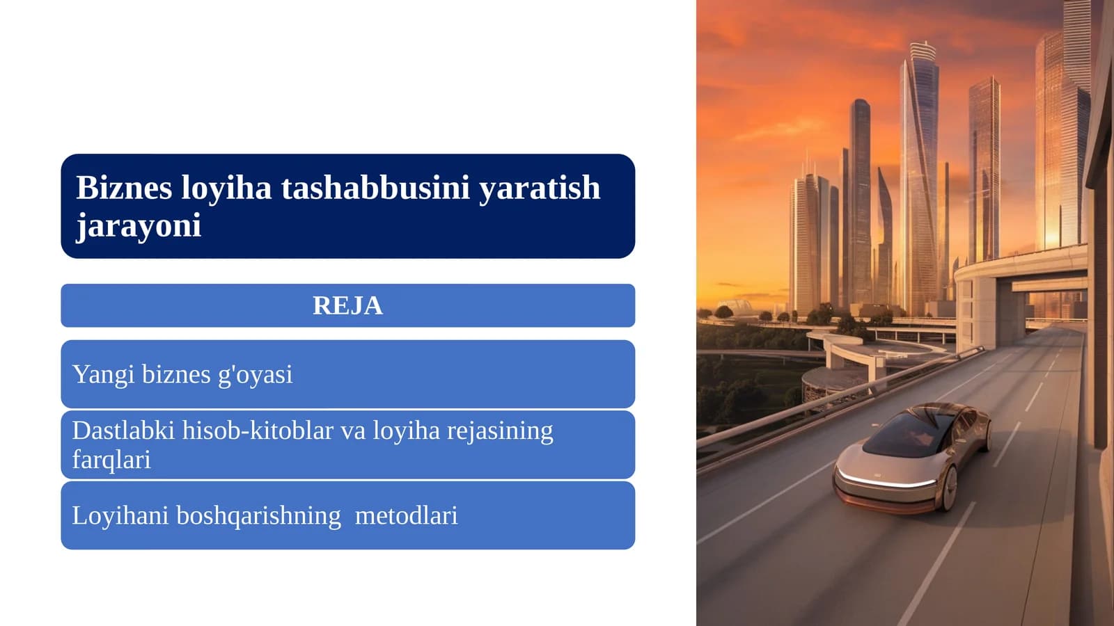 Biznes g'oyaning manbalari