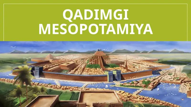 Qadimgi Mesopotamiya