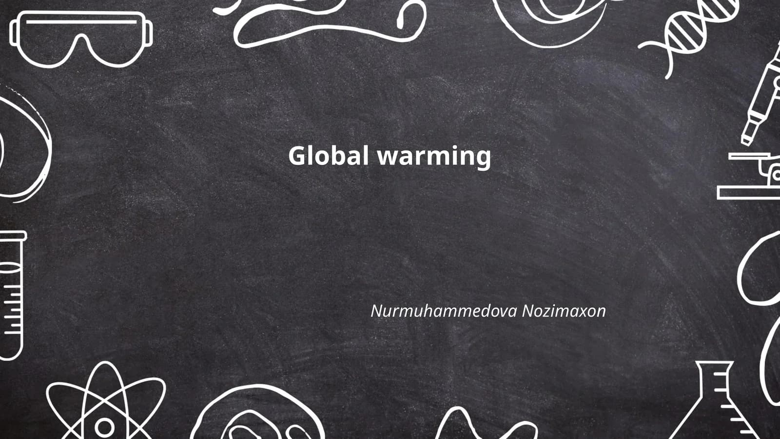Global warming