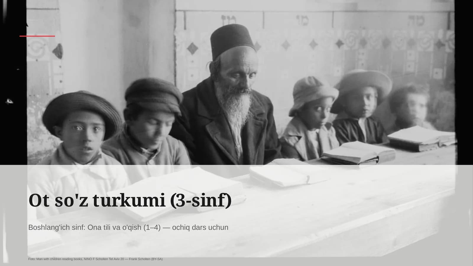Ot so'z turkumi (3-sinf)