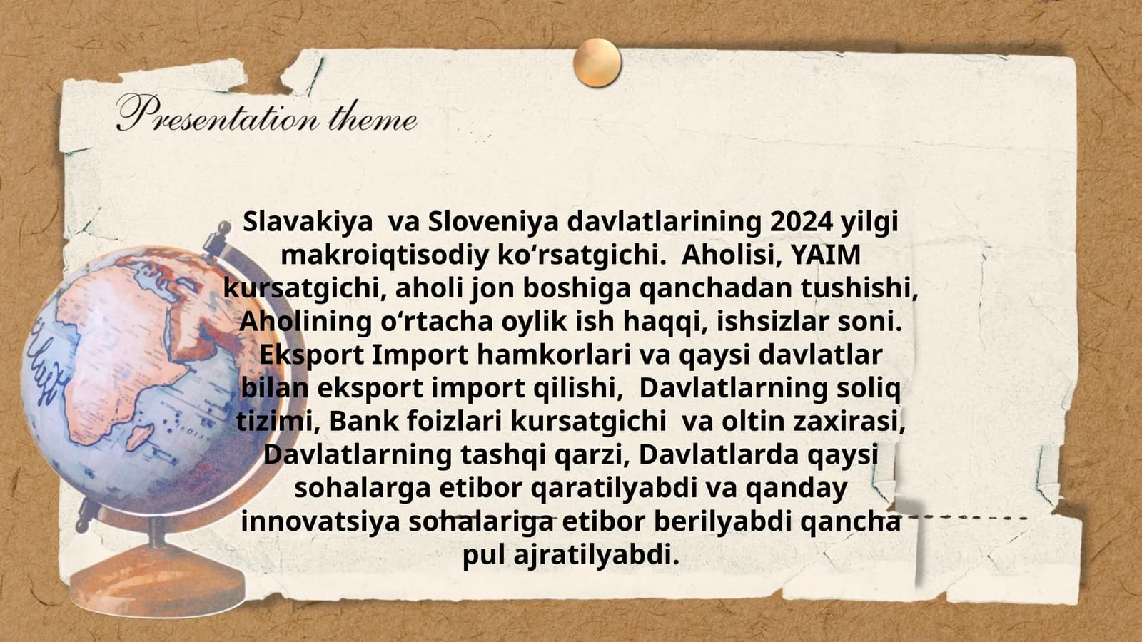 2024 yilgi makroiqtisodiy koʻrsatgichi