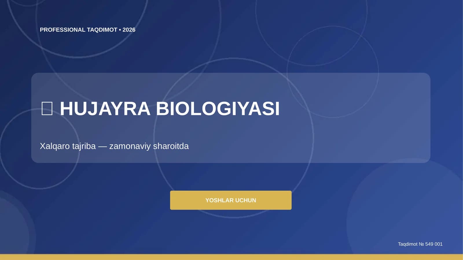 HUJAYRA BIOLOGIYASI